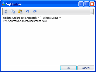 Deletebatch SQL statement under Documetns > Write-Back